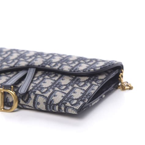 dior wallert on chain|long saddle wallet with chain.